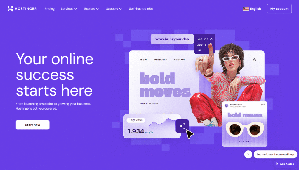 Hostinger: Beginner-Friendly Domain Registrar 2025
