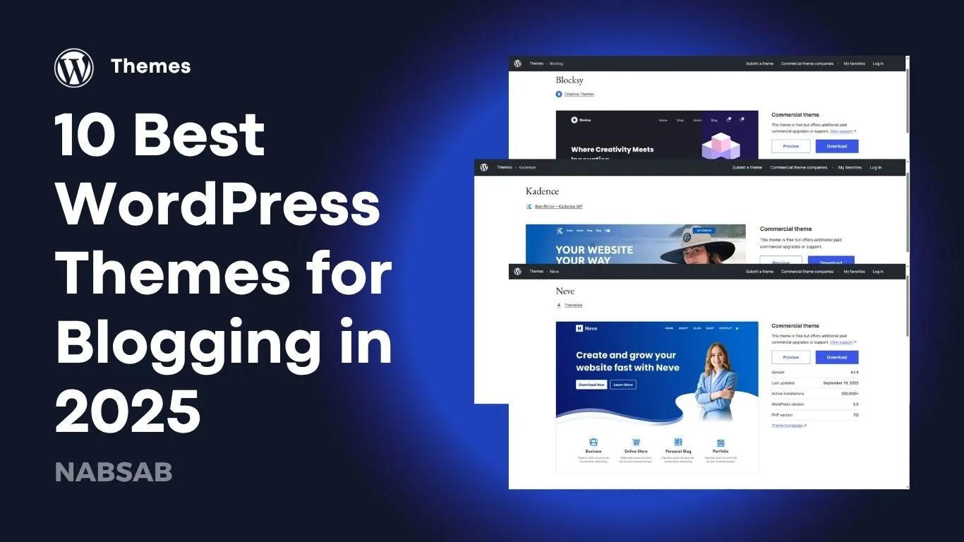 Best WordPress themes for blog in 2025 – comparison of top themes