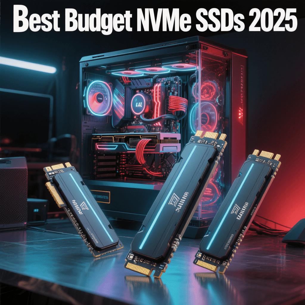 5 best budget NVMe SSDs for gaming PC 2025