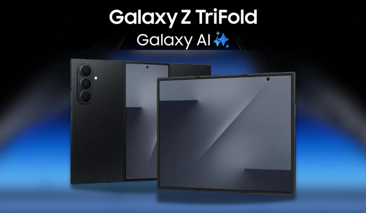Samsung Galaxy Z TriFold triple screen foldable phone